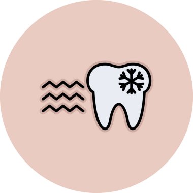 Tasarımda vektör ve modern simgenin gösterimi