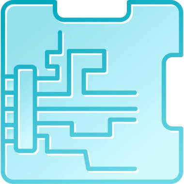 seo modern simgesinin vektör illüstrasyonu