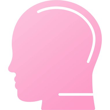 beyin ikonu vektör illüstrasyonu