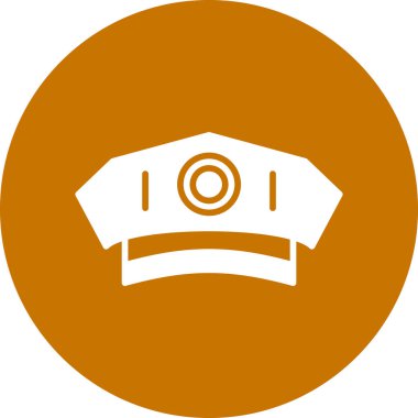 bir şapka vektör simgesi