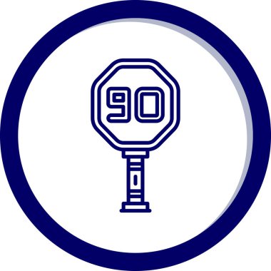 Modern oto tamir simgesinin vektör illüstrasyonu