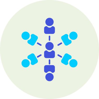 şebeke. Web simgesi basit illüstrasyon