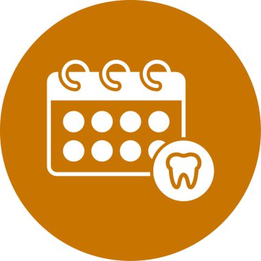 Diş bakımı ikonu. vektör biçimi