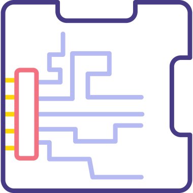 seo modern simgesinin vektör illüstrasyonu