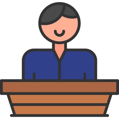 izleyici konferansı simgesi