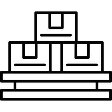 Mimari şehir simgesi taslak biçiminde