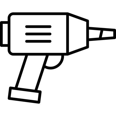 tornavida simgesi. Web için tornavida vektör simgelerinin özet çizimi