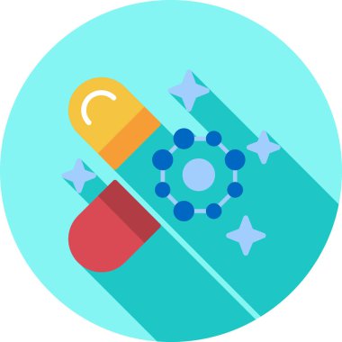 Hap ve kapsül vektör çizim