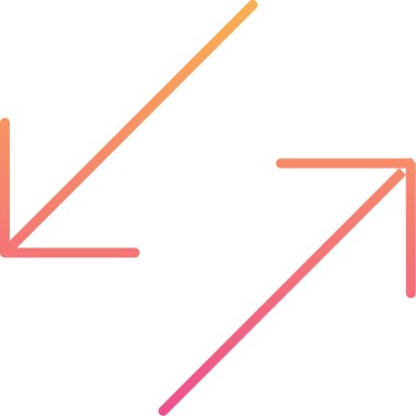 Oklar. Web simgesi basit illüstrasyon