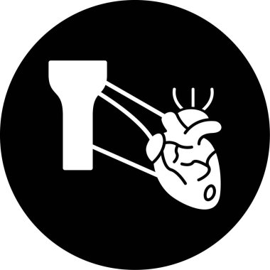 İnsan anatomisi simgesinin vektör illüstrasyonu