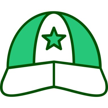 Dünya Savaşı vektör illüstrasyonunun şapkası