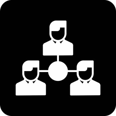 Vektör illüstrasyonu, takım çalışması, takım simgesi