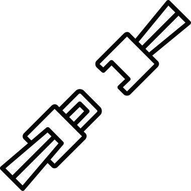 mimari yapı mimarisi simgesi ana hatları biçiminde