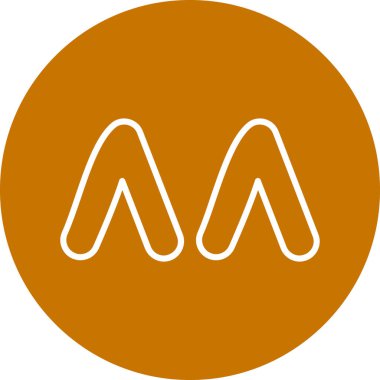 Ok. Web simgesi basit illüstrasyon