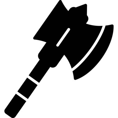 Balta. Web simgesi basit illüstrasyon