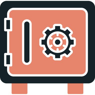 Teçhizat Web simgesi basit illüstrasyon