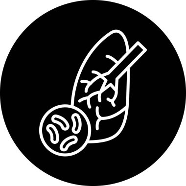 Gıda simgesinin vektör illüstrasyonu