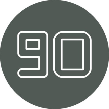 Modern bir simgenin vektör illüstrasyonu