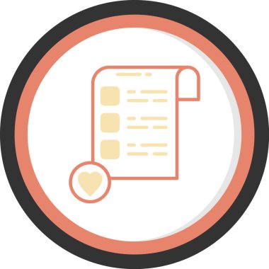 Pano simgesi vektör illüstrasyonu