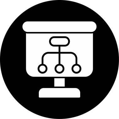 Seo simgesinin vektör illüstrasyonu