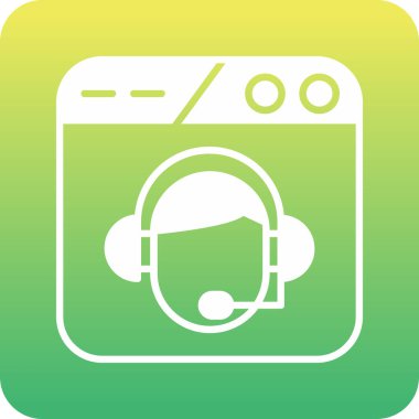 Vektör kulaklık simge tasarlamak