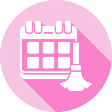 Takvim web simgesi basit illüstrasyon