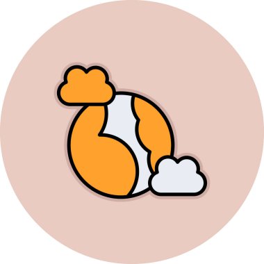 Bebek simgesi. Vektör çizim