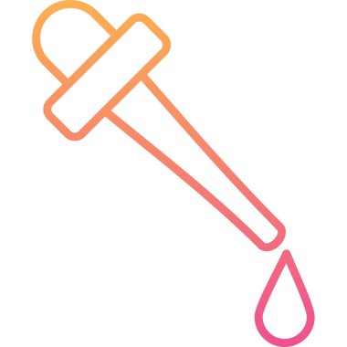 Tek bir simgenin vektör illüstrasyonu