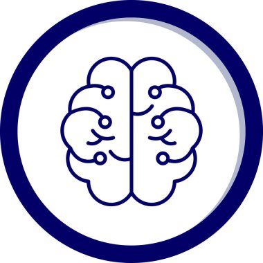 Kolayca değiştirebilen veya düzenleyebilen Beyin Vektörü simgesi