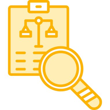 vektör Arama Simgesi illüstrasyonu