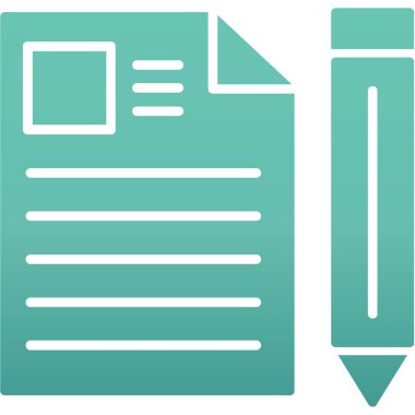 Modern eğitim ikonunun vektör illüstrasyonu