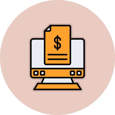 seo modern simgesinin vektör illüstrasyonu