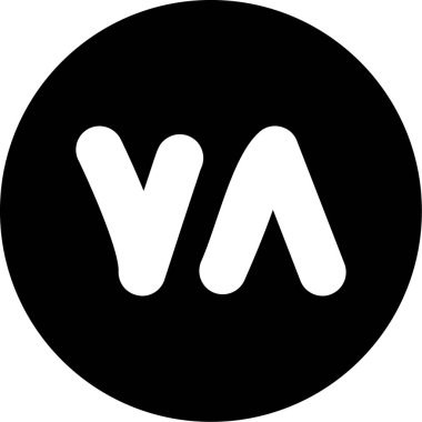 Tek bir simgenin vektör illüstrasyonu