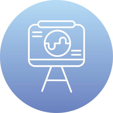 seo modern simgesinin vektör illüstrasyonu