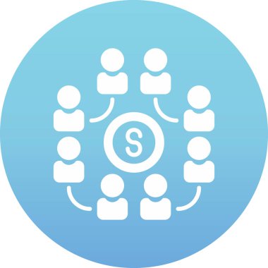 şebeke. Web simgesi basit illüstrasyon