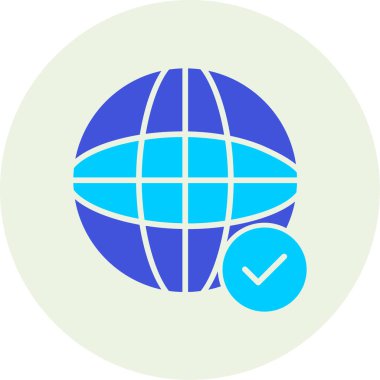 Vektör Genel Ağ simgesi