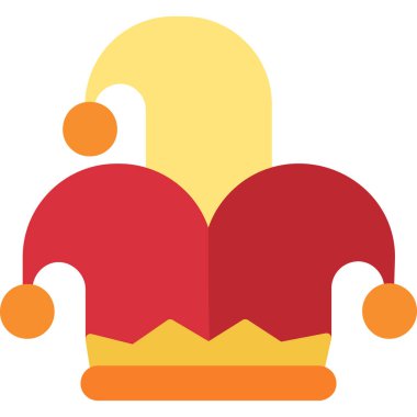 taç düz vektör simgesi