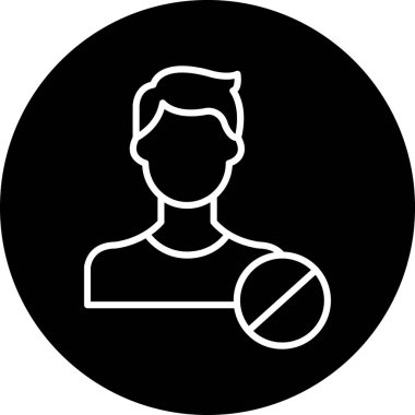 kullanıcı avatar simgesi, vektör illüstrasyonu