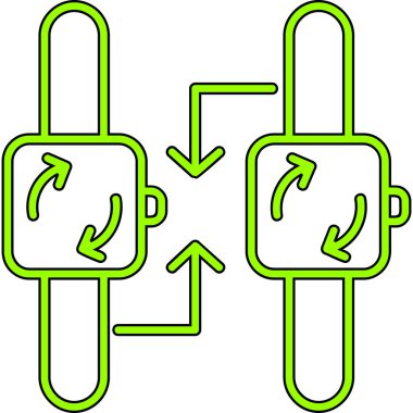 Zincir vektör çizim