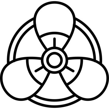 Çiçek. Web simgesi basit illüstrasyon