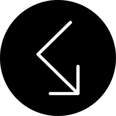 ok vektörü simgesi tasarımı