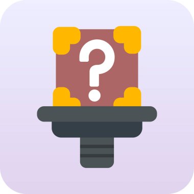 Harita işareti simgesi, vektör illüstrasyonu