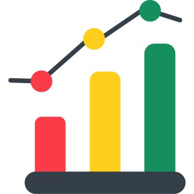 ticari grafik vektör simgesi