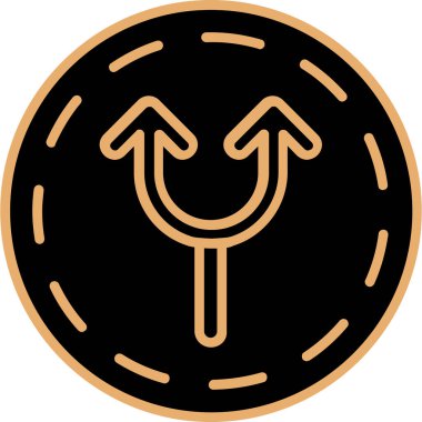 vektör ok simgesi illüstrasyonu