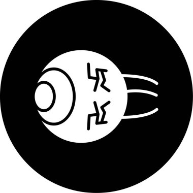 Astronomi simgesinin vektör illüstrasyonu