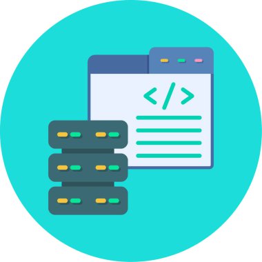 programlama vektör illüstrasyon tasarımı olan dizüstü bilgisayar