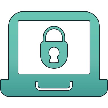 bilgisayar asma kilit simgesi, özet biçimi