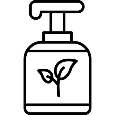 Çiçek ikonu ana hat vektörü. Çiçek. kullanılabilir