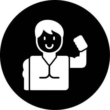 Bir kadının vektör illüstrasyonu