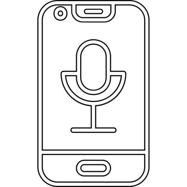 Akıllı telefon simgesi. cihaz teknolojisi. cihaz ve elektronik tema. Yalnız tasarım. vektör illüstrasyonu